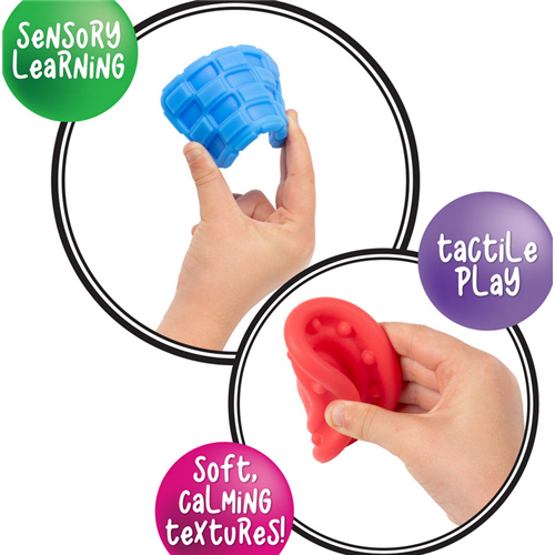 EVLSCSS - Textured Calming Shapes n Stones Set 1